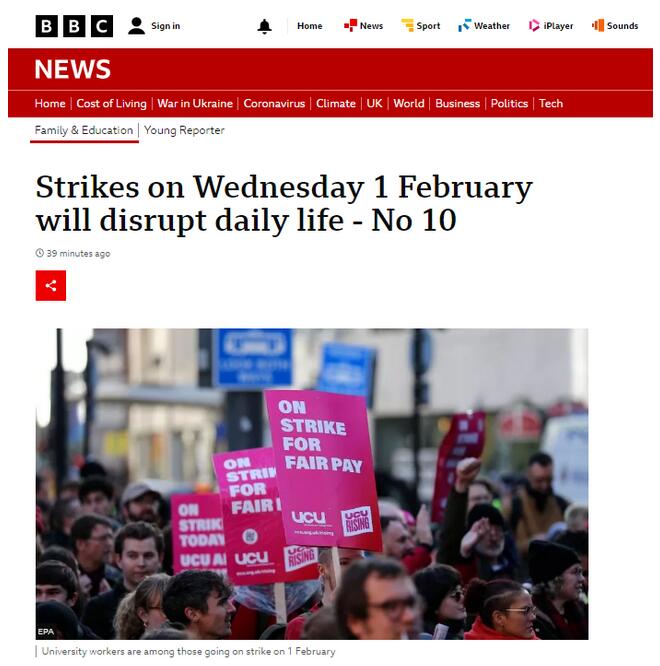 英国罢工