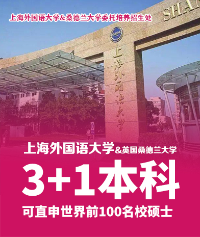 上海外国语大学3+1国际本科项目
